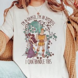 Disney Hercules Meg I_M In Distress I Can Handle This T-shirt
